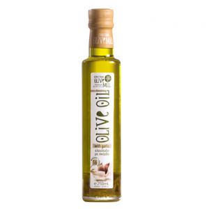 Оливковое масло Extra Virgin с чесноком «Cretan Mill» 250мл